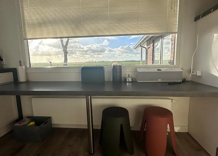 Dom wakacyjny Luxe Recreatie Woning Met Vrij Uitzicht In Kattendijke, Zeeland